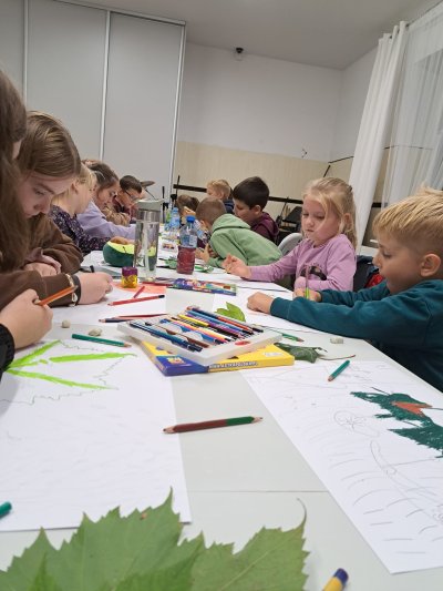 Zajęcia plastyczne 10.10.2023